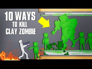 10 Ways to kill CLAY Zombie - [Clay Soldiers Mod]