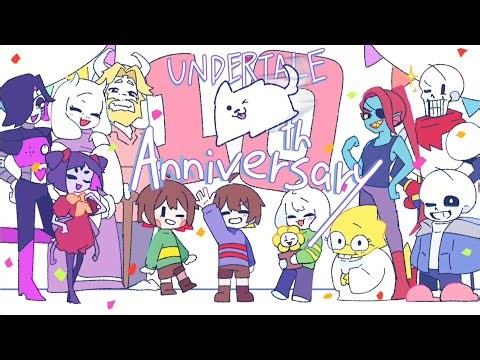 【undertale10周年】ショートファンアニメーション