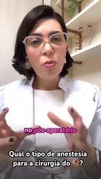 What type of anesthesia is used for proctological surgery? #natalrn #coloproctology #hemorrhoids ...