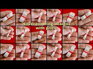 Pure Silver Toe Ring Designs with Price/latest Silver toe ring collection with price