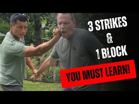 4 ESSENTIAL TECHNIQUES: 3 Strikes + 1 Block That Every Fighter Must Master