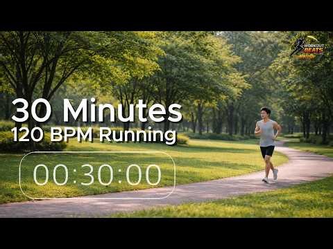 Exercise Music 120 BPM | 30 Minute Running Music for Steady Cardio