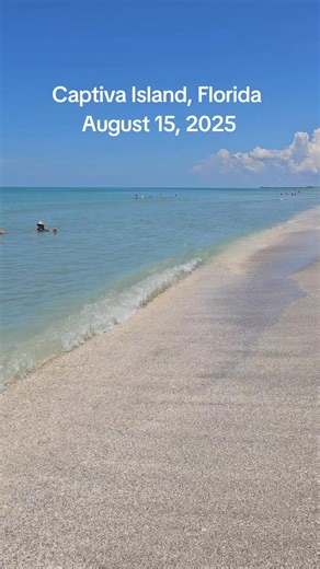 2.2K views · 49 reactions | Captiva Island, Florida 8-15-25 Absolutely gorgeous day on Sanibel & Captiva Island. 92 degrees with a feels like of 105. It has been a great day for shells and walking the beach. So happy to be back here exploring the islands. #sanibel #sanibelisland #captiva #gulfcoast #floridagulfcoast | Gulf Coast Journeys | Facebook
