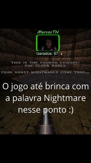 Quake 1 Remastered - Como acessar a dificuldade Pesadelo #quake #Quakeremastered #idsoftware