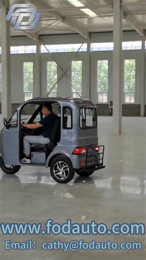 Semi-enclosed Adult Electric Tricycles All-hand-Control eTrike is fully enclosed with a top speed of 50 kilometers per hour and a battery range of 60-120 km. It is street legal and can be ridden on streets with a posted speed limited of 50km/h or below. All hand controls make it easy to operate for people with lower extremity disabilities. The motors and batteries are optional according to different use product link：https://www.fodauto.com/semi-enclosed-adult-electric-tricycles-all-hand-control-