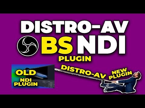 DistroAV OBS-Studio NDI Plugin | Fix NDI Source In OBS-Studio 30