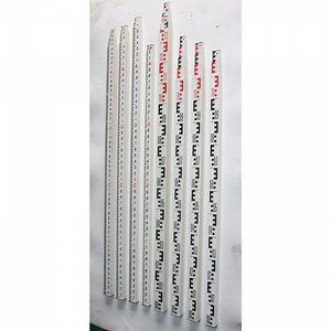 [Hot Item] 3m 4m 5m 7m Fiber Glass Leveling Staff/ Leveling Rod