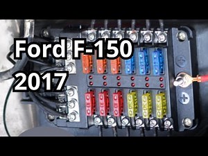 Fuse Diagram: Ford F-150 2017. FuseFans.