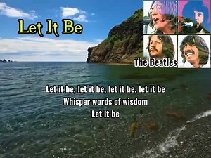 399K views · 14K reactions | The Beatles - Let It Be lyrics | Denis Bolos | Facebook