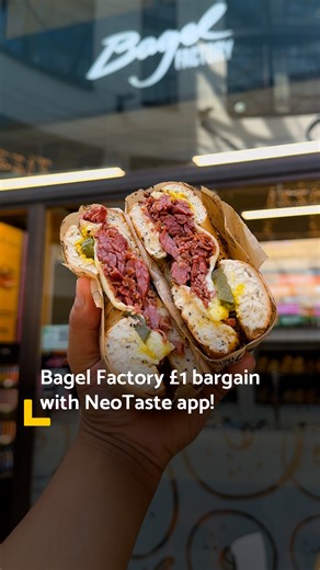 20K views · 52 reactions | Bagel Factory bagels for just a QUID in...