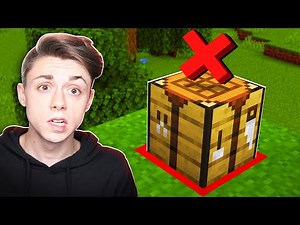 How to beat Minecraft WITHOUT CRAFTING?!