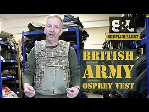 British Army Surplus Osprey Vest