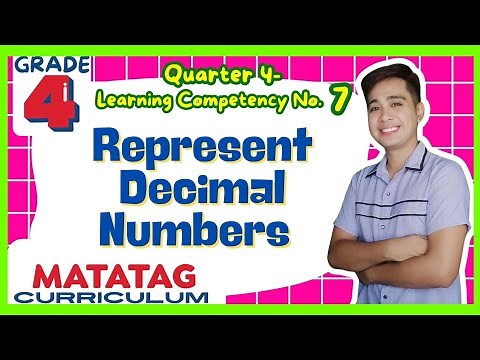 Represent Decimal Numbers Grade 4: Q4- Lesson 7 MATATAG Curriculum