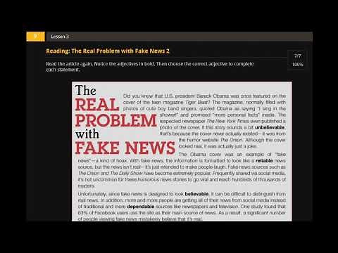 Solución MyEnglishLab Unit 9 Summit 1