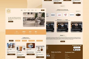 Coffee Shop Website Design