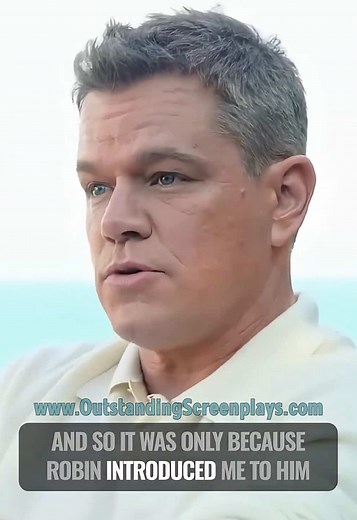 Matt Damon Shares Robin Williams' Influence on His Career