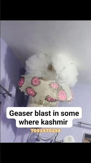 ​**SHOCKING GEYSER EXPLOSION Caught on Camera! 🤯 Home Safety Warning