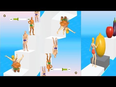 squeezy Girl Very Satisfying And Relaxing ASMR Slicing game||best squeezy Girl gameplay #asmr