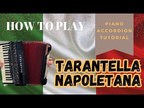 [Piano Accordion Tutorial] Tarantella Napolitana