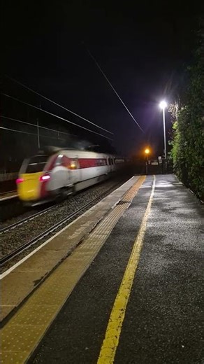 LNER Azuma Class 800 800101 Passing Cramlington Station With A 2 Tone