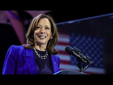 WATCH: Harris delivers first major public address since leaving office | NBC News