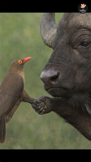 How do oxpecker Bird save animals lives?