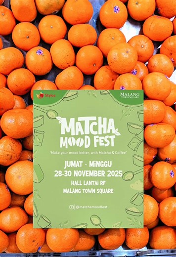 Matcha Mood Fest di Malang Town Square
