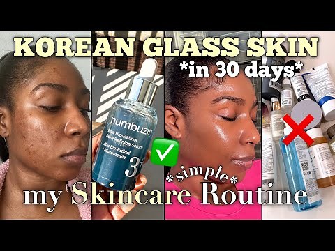 THE SKINCARE ROUTINE THAT FINALLY CLEARED MY ACNE & HYPERPIGMENTATION | KOREAN SKINCARE + GLASS SKIN