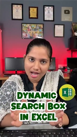 computertricks on Instagram: "Dynamic Search Box in Excel😱Excel Tips #excel #ytviral #exceltricks #exceltips #exceltutorial #computer #youtubeshorts #tipsandtricks 🙏🙏 LIKE, COMMENT & SUBSCRIBE My Channel...... Your Queries - My other Video link - ______________________________ Thin Client Setup win 7 (Quantum ) - https://youtu.be/g5gtU-pgY6g Thin Client Setup Win 11 (Quantron) - https://youtu.be/CUWRS_3eG70 Financial Function in Excel - https://youtu.be/foXuBY0Vo2M Only 5 clicks to Add your P