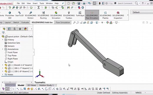 用solidworks布局功能进行装配体设计