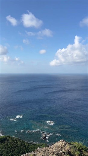 三日月山山頂手前の絶景ポイント 小笠原諸島父島 東京