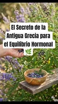 Cómo regular tus hormonas naturalmente con Sauzgatillo | Elementals #yosoydelos7mil