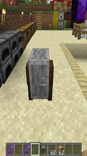 CÓMO HACER Y USAR LA AFILADORA EN MINECRAFT / BRICOMANÍA EN MINECRAFT #344 #shorts