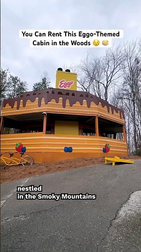 You Can Rent This Eggo-Themed Cabin in the Woods 😯🥞