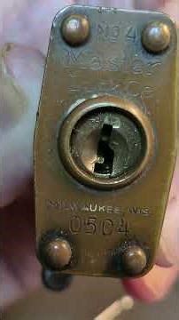 Master Lock No 4
