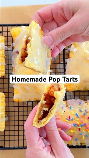 Homemade Pop Tarts (From Scratch & Better Than Store Bought) #shorts