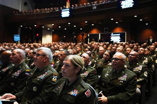 Trump Calls for Using US Cities as 'Training Ground' for Armed Forces in Unusual Speech to Generals