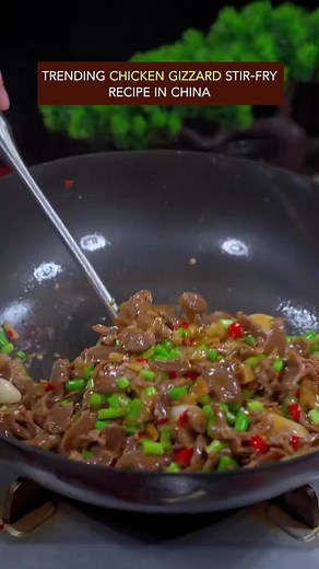 123_Trending chicken gizzard stir-fry recipe in China, have you ever tried chicken gizzard before #Recipe #cooking #China | Food Recipes