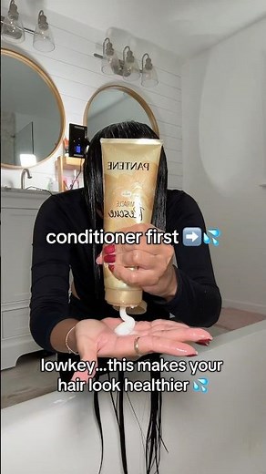 pov: backwards hair wash works! 😭💦