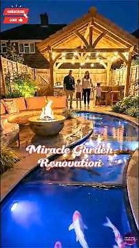 Backyard Paradise, Built From Scratch | Daily Renovations #backyard