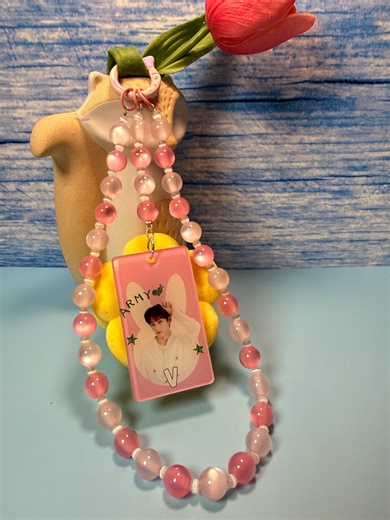 BTS V Keychain - Etsy