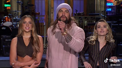 a week at SNL with @Jason Momoa!