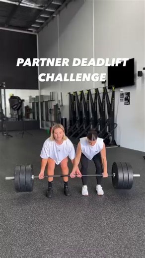 Partner Deadlift Challenge! 🔥 Tag your partner below and give it a go! #TWL #PUSHTHEBOUNDARIES | TWL