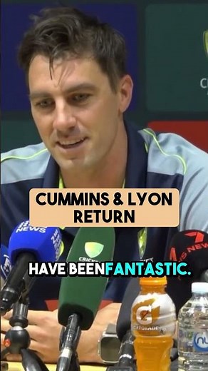 Pat Cummins and Nathan Lyon return for the 3rd Ashes Test