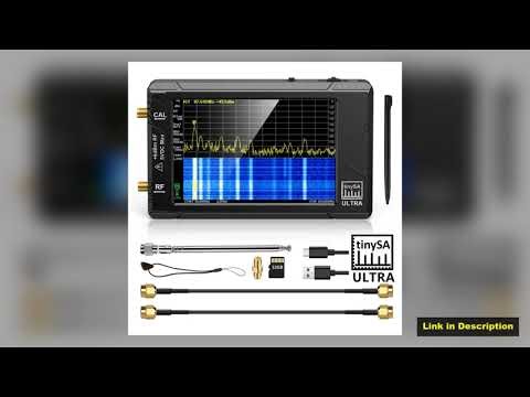 2023 New Handheld 28 Display Tiny Spectrum Analyzer TinySA ULTRA 4 Display 100kHz to 53GHz with