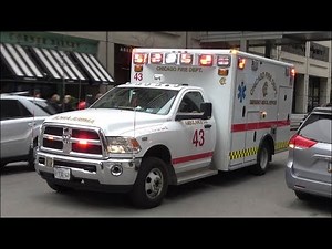 [Compilation] Chicago Fire Department ambulances responding