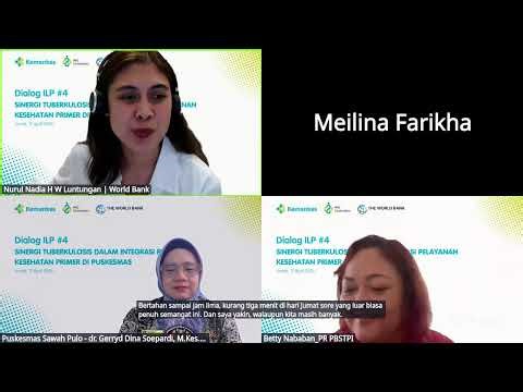 Webinar DIALOG ILP #4: Sinergi Tuberkulosis dalam Integrasi Layanan Primer di Puskesmas