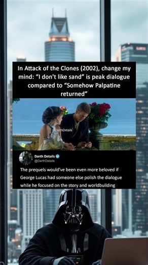 “Somehow Palpatine Returned” Made Sand Look Good #starwars