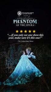 62K views · 165 reactions | The world’s best loved musical makes its India debut – marking a historic moment on stage with its breath taking tale of romance, mystery, horror, and tragedy. Shows from 5th March 2025, only at #TheGrandTheatre. Book your tickets now on nmacc.com #PhantomOfTheOpera #PhantomOfTheOperaAtNMACC | Nita Mukesh Ambani Cultural Centre | Facebook