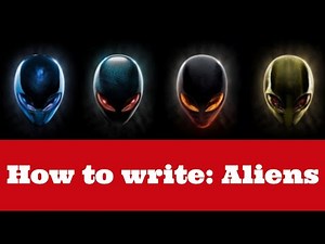 How to Write About Aliens